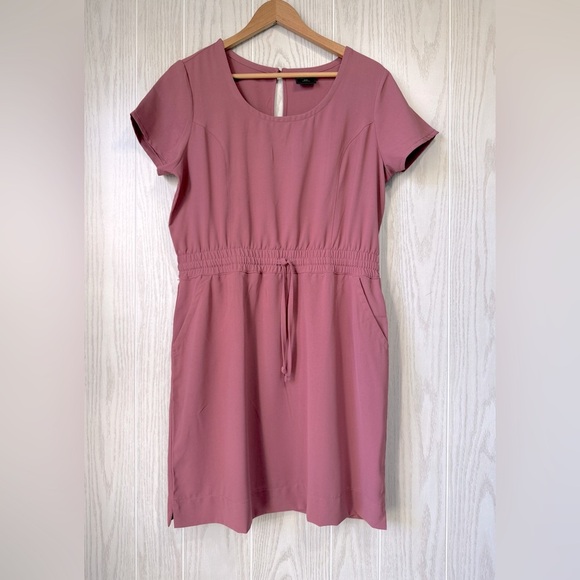 32 Degrees Ladies' Soft Twill Drawstring Dress Deco Rose Size M LNC - Picture 5 of 7